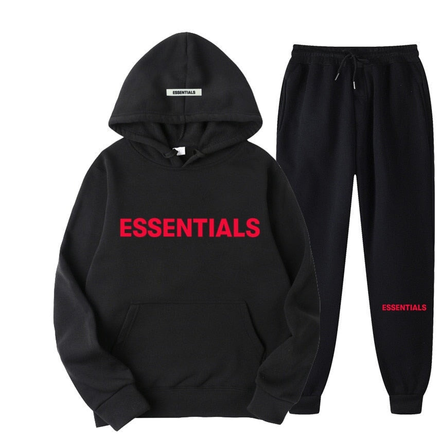 Essentials Autumn Winter unisex Hooded Sweatshirt