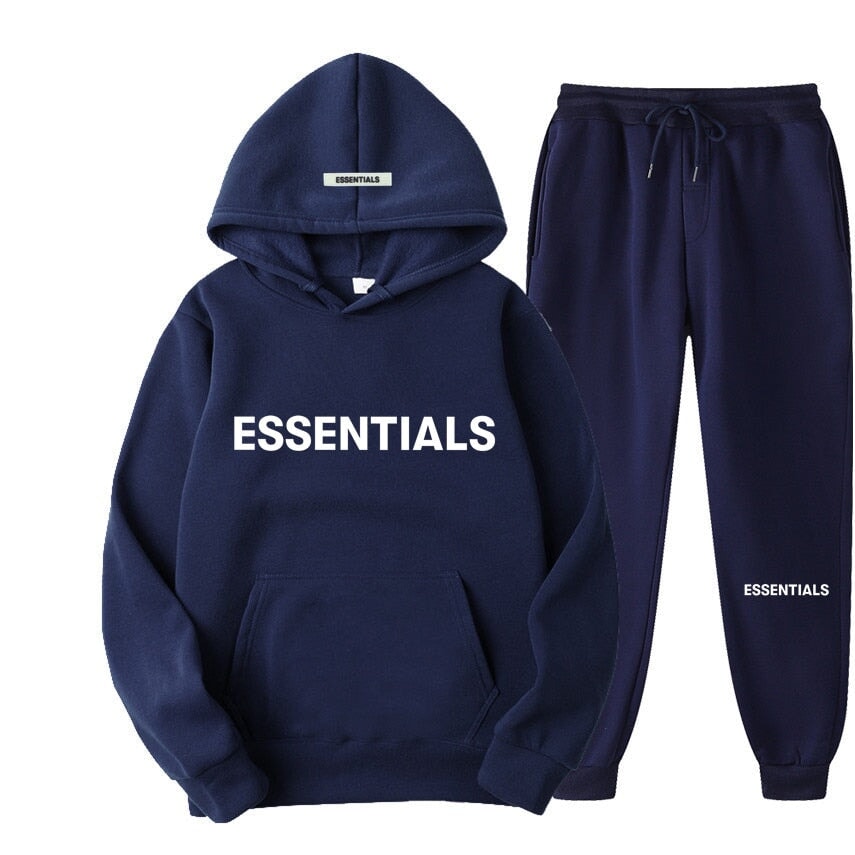 Essentials Autumn Winter unisex Hooded Sweatshirt