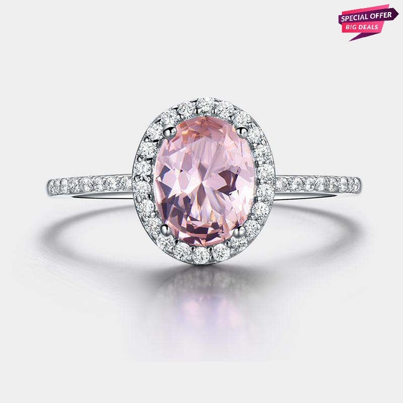 Prink Oval Princess Ring