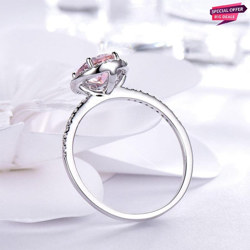 Prink Oval Princess Ring