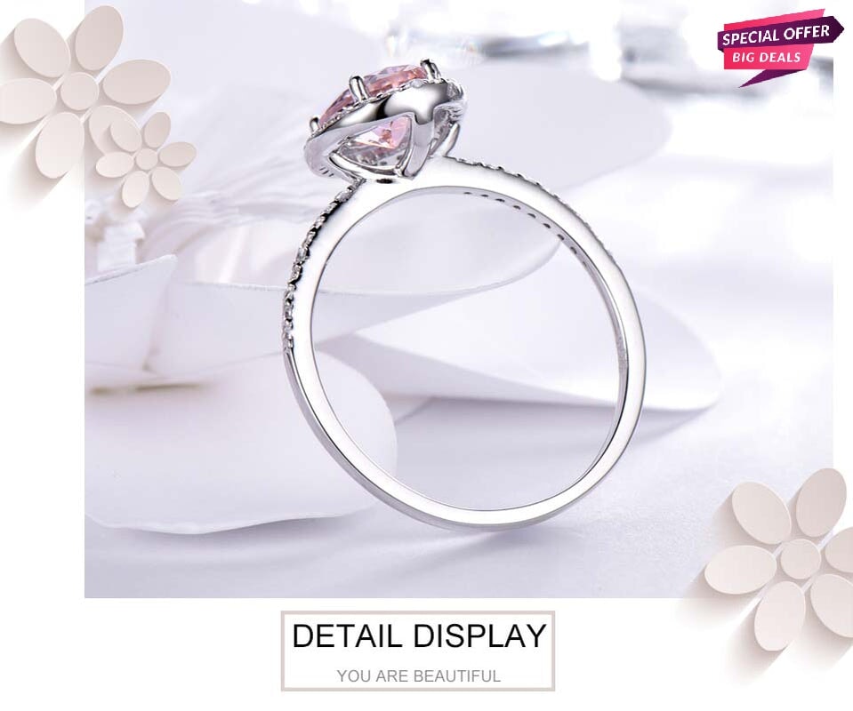 Prink Oval Princess Ring